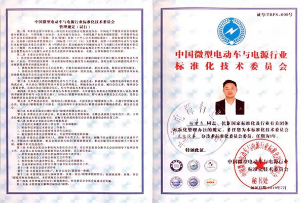 中国微型电动车与电源行业标准化技术委员会